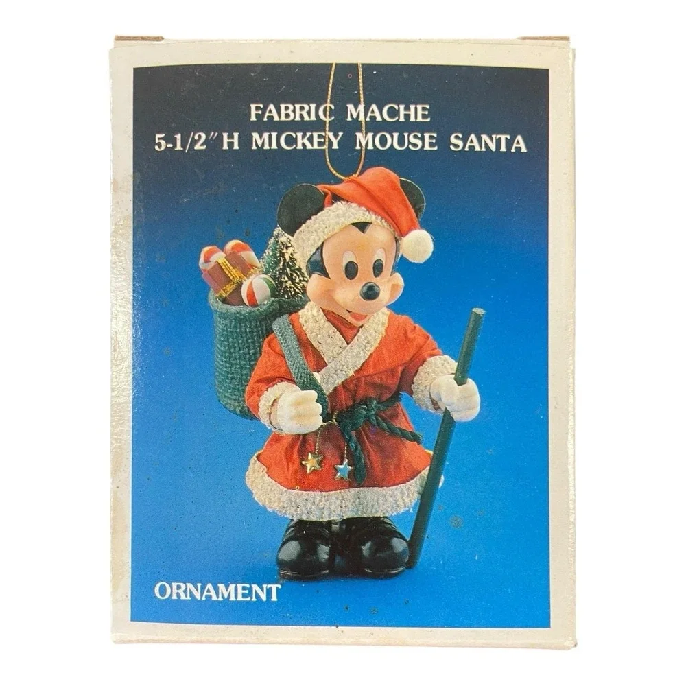 Walt Disney Co Mickey Mouse Santa 5.5